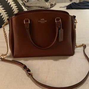 Burgundy Coach Purse